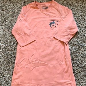 Alphalete Men’s Peach Performance Quarter Sleeve